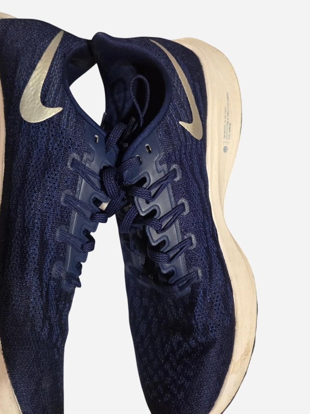 Nike Air Zoom Pegasus 36 Michigan Wolverines Blue Athletic Shoes